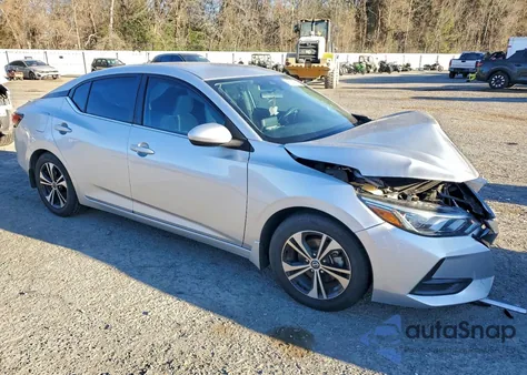 2021 Nissan Sentra Sv z USA, uszkodzony, nr VIN 3N1AB8CV9MY267737